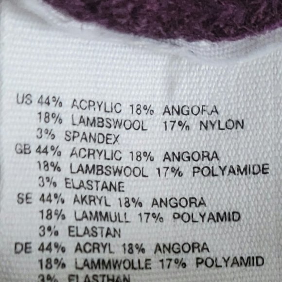 Divided Lambswool/Angora Blend Turtleneck Sweater - Picture 9 of 9